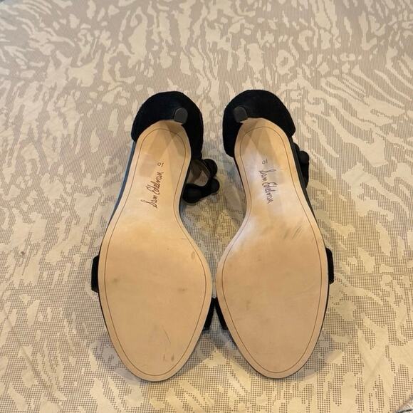 Sam Edelman Addison‎ Leather Stiletto Sandals – Black, Size 10 - Picture 6 of 6